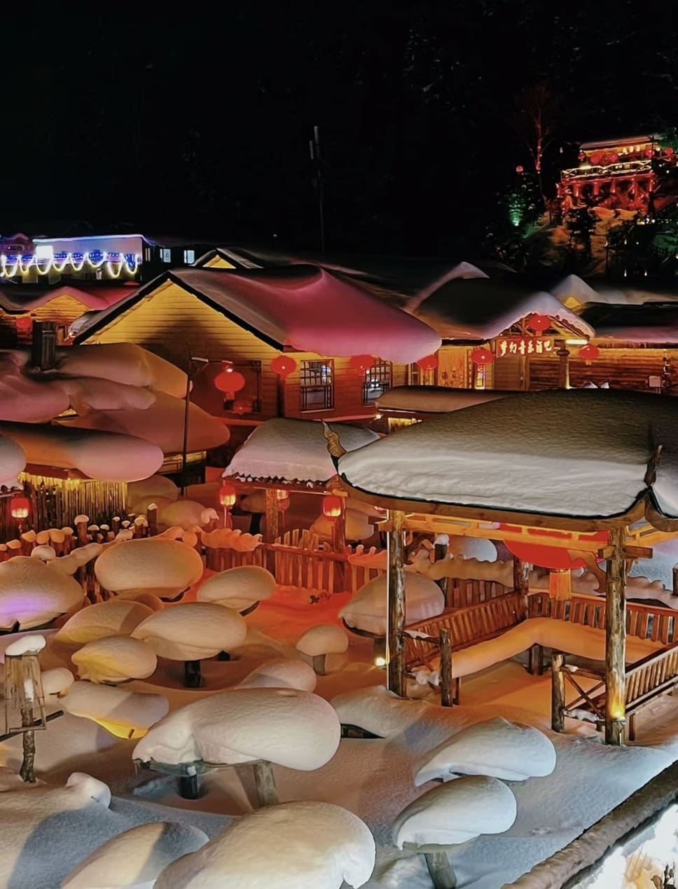 Harbin China winter travel, Snow Village, and Russian Folk Garden Tou