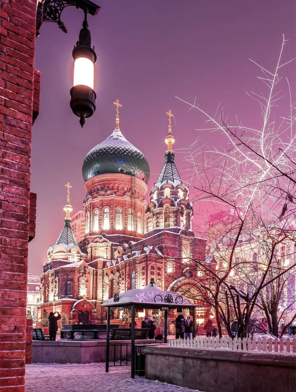 Harbin China winter travel, Snow Village, and Russian Folk Garden Tou