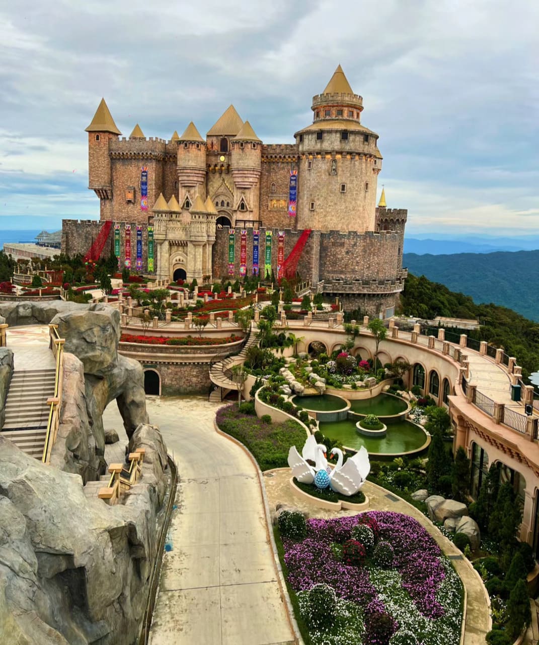 First choice travel Vietnam Danang Bana hill