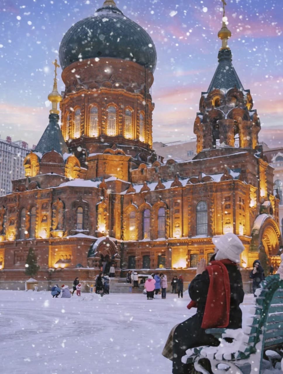 Harbin China winter travel, Snow Village, and Russian Folk Garden Tou
